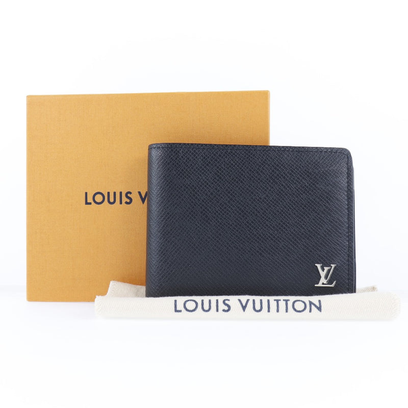 [Louis Vuitton] Louis Vuitton Portofoille Múltiple M30295 Tiganowar Black RA2189 Falling Men's Bi-plief Billet A-Rank