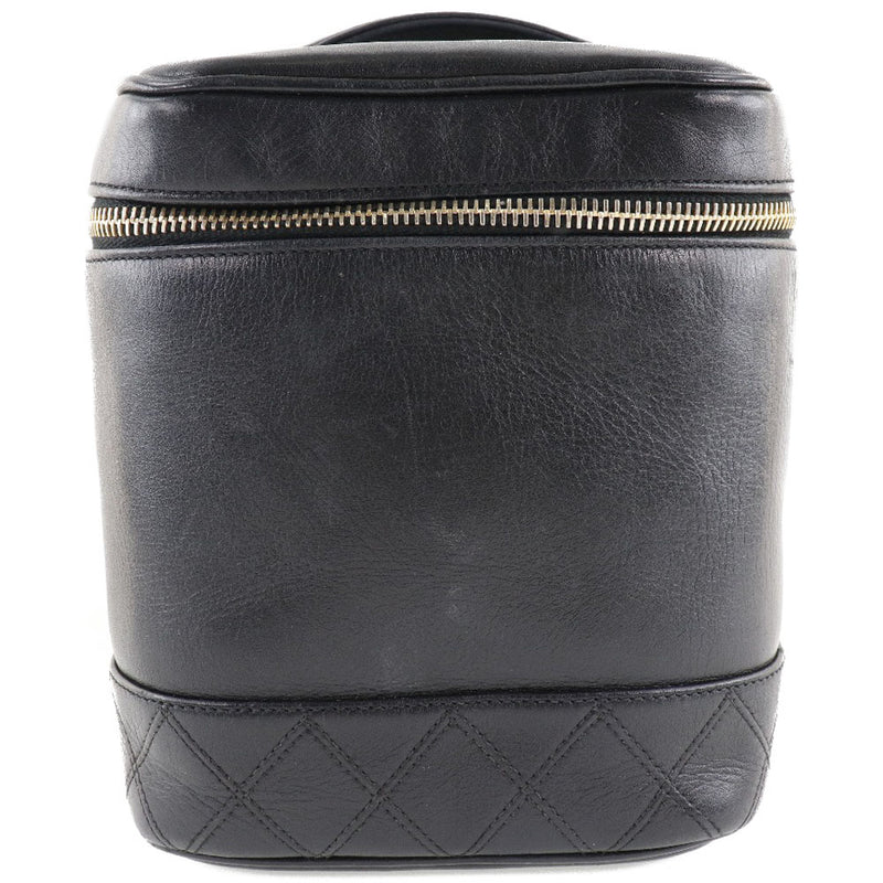 【CHANEL】シャネル
 バニティ ココマーク ラムスキン 黒 レディース ハンドバッグ
B-ランク