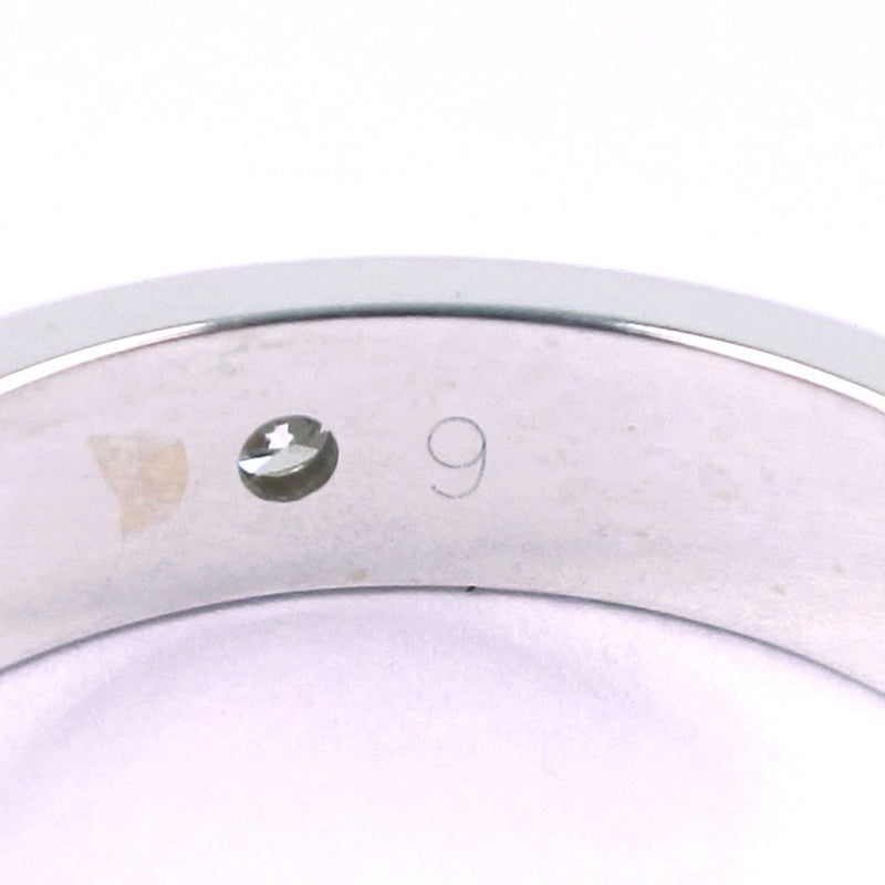 【GUCCI】グッチ
 アイコンプリント 8.5号 リング・指輪
 2Pダイヤ K18ホワイトゴールド×ダイヤモンド Icon print レディースAランク
