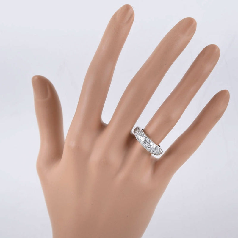 [Cartier]卡地亚Mimiister Ring / Ring PT950 Platinum X Diamond No. 8 Ladies Ring / Ring SA等级