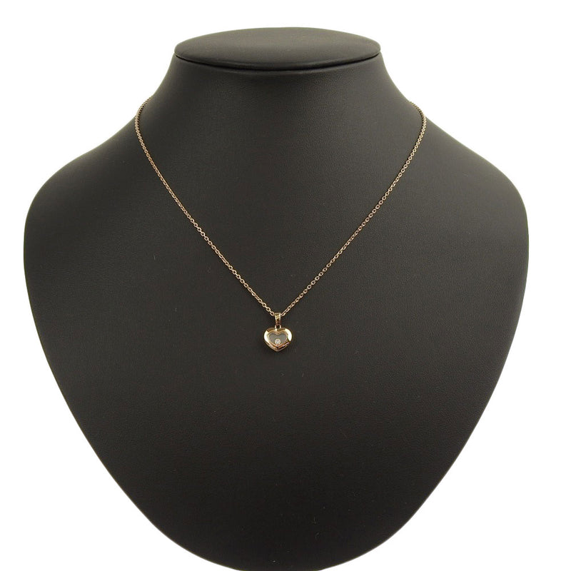 [Chopard] Chopard Happy Diamond 79a054 목걸이 K18 Pink Gold X Diamond Ladies Necklace SA Rank