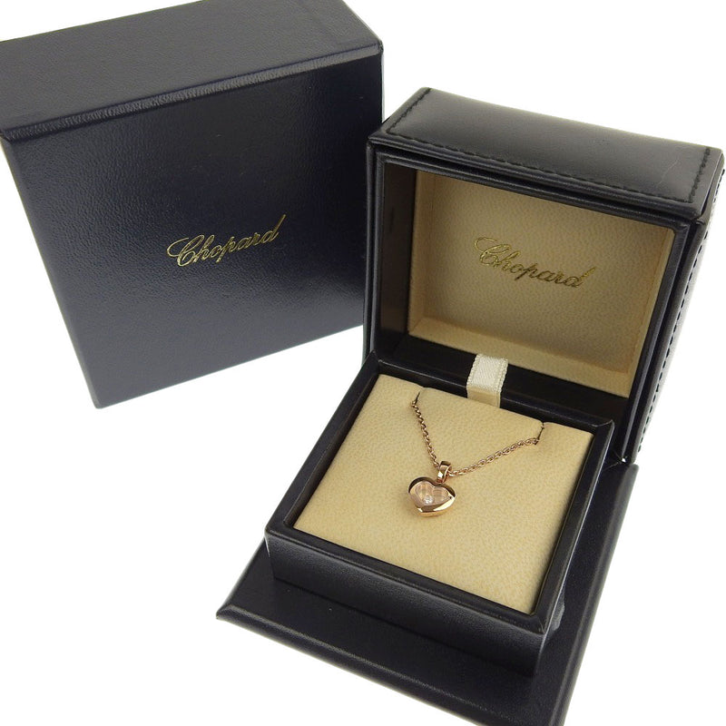 [CHOPARD] Chopard Happy Diamond 79A054 Necklace K18 Pink Gold x Diamond Ladies Necklace SA Rank