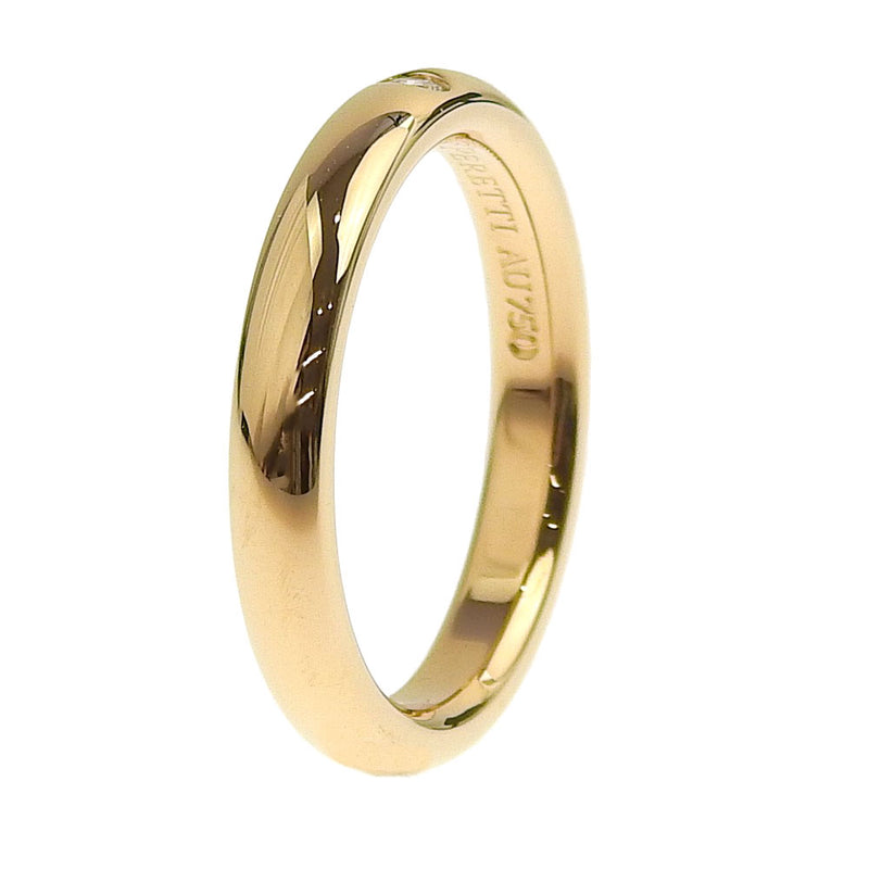 [TIFFANY & CO.] Tiffany Stacking Elsaperetti Ring / Ring K18 Yellow Gold x Diamond 8.5 Ladies Ring / Ring SA Rank