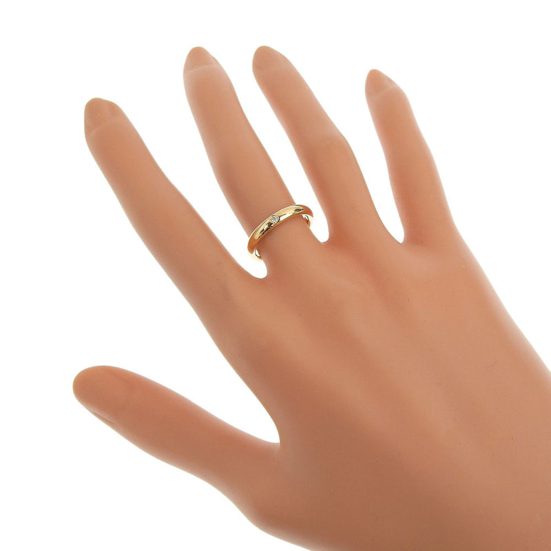[Tiffany＆Co。] Tiffany堆叠Elsaperetti戒指 /戒指K18黄金X钻石8.5女士戒指 /戒指SA等级