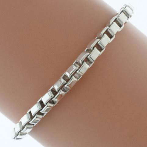 【TIFFANY&Co.】ティファニー
 ベネチアン シルバー925 レディース ブレスレット
A+ランク