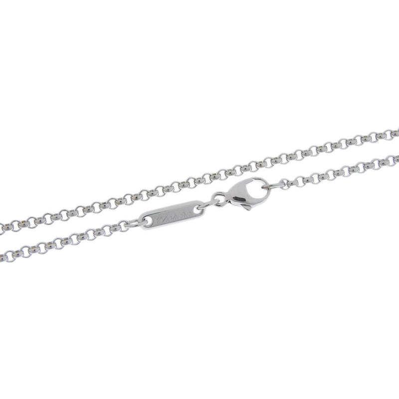 [CHOPARD] Chopard Heart 79/3656/50 K18 White Gold x Black Diamond x Diamond Ladies Necklace SA Rank