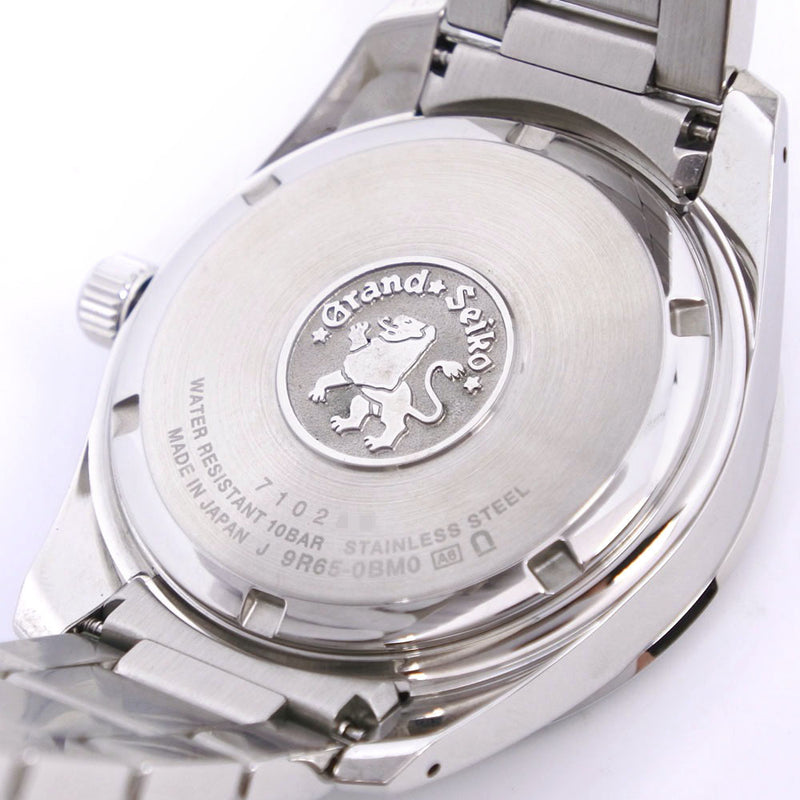【SEIKO】セイコー
 グランドセイコー スプリングドライブ 9R65-0BM0 SBGA301 腕時計
 ステンレススチール 自動巻き パワーリザーブ メンズ 黒文字盤 腕時計
Aランク