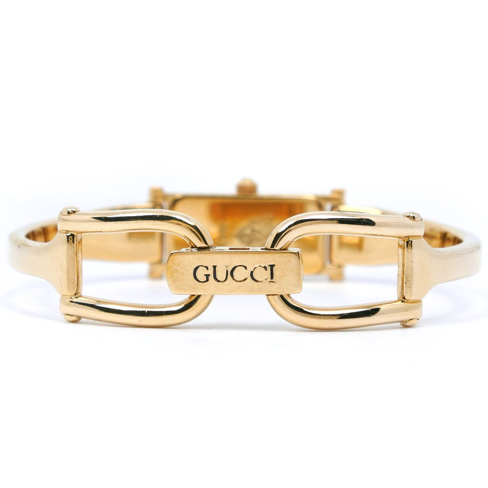 GUCCI】グッチ 1500 金メッキ クオーツ アナログ表示 レディース