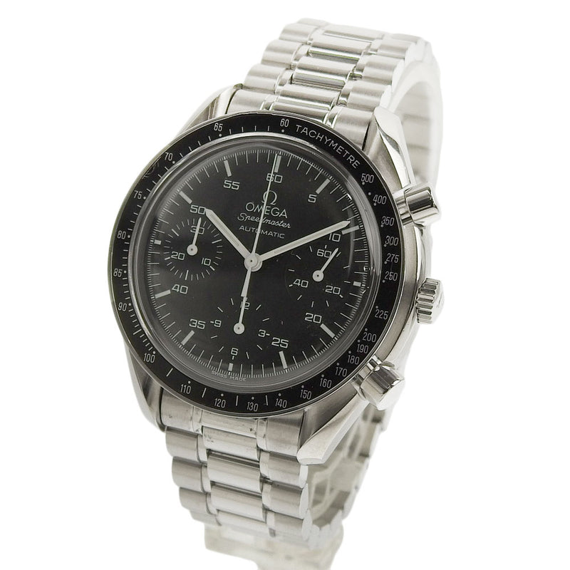 [OMEGA] Omega Speed ​​Master 3510.50 Watch Stainless Steel Automatic Wrap Chronograph Men's Black Dial Watch