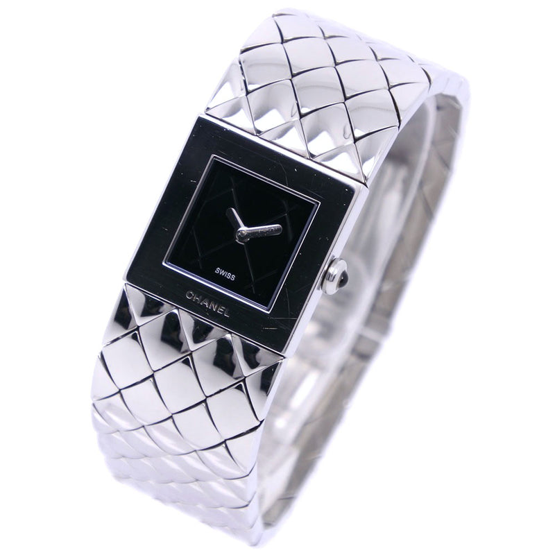 [Chanel] Chanel Matrasse H0009 Reloj de cuarzo de acero inoxidable Damas Dial de dial