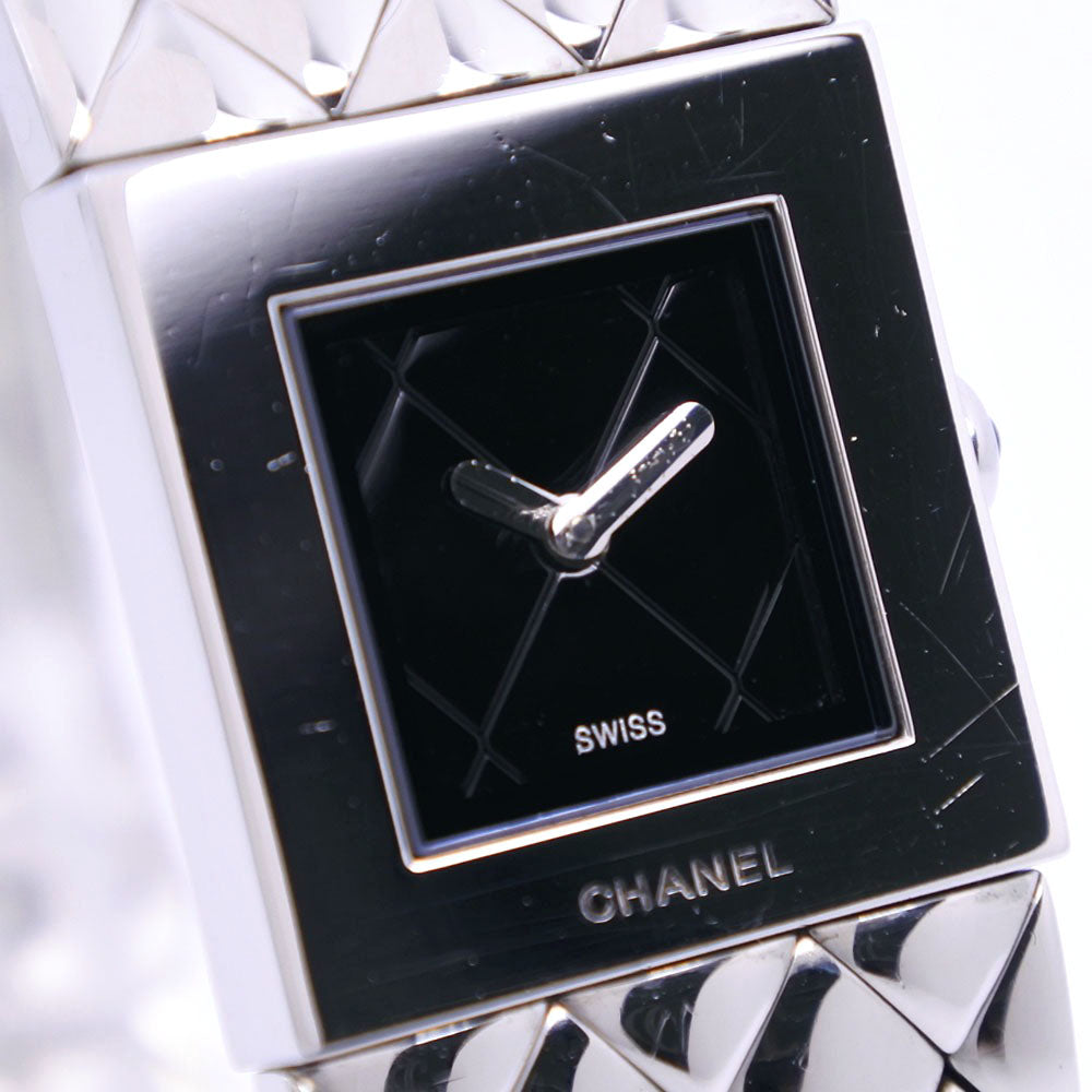 CHANEL】シャネル マトラッセ H0009 腕時計 ステンレススチール