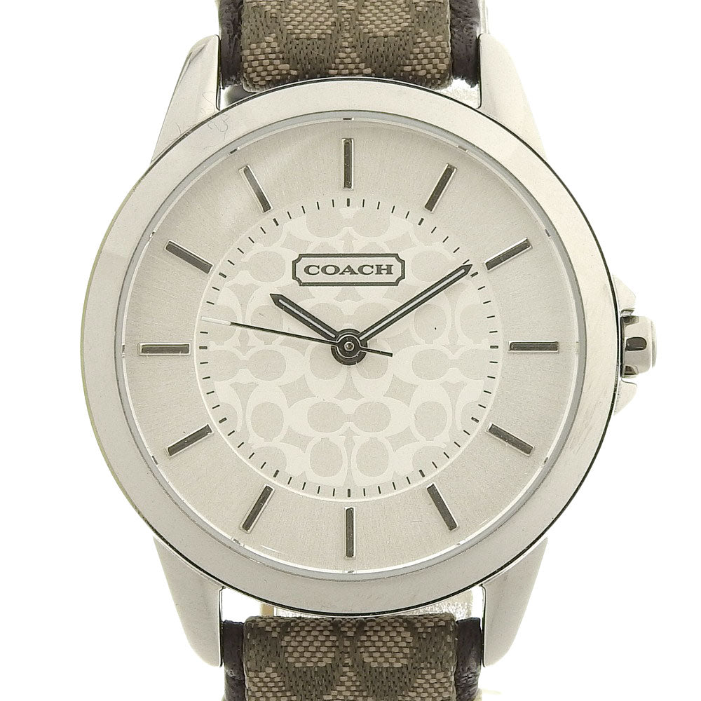 Coach signature watch on sale strap