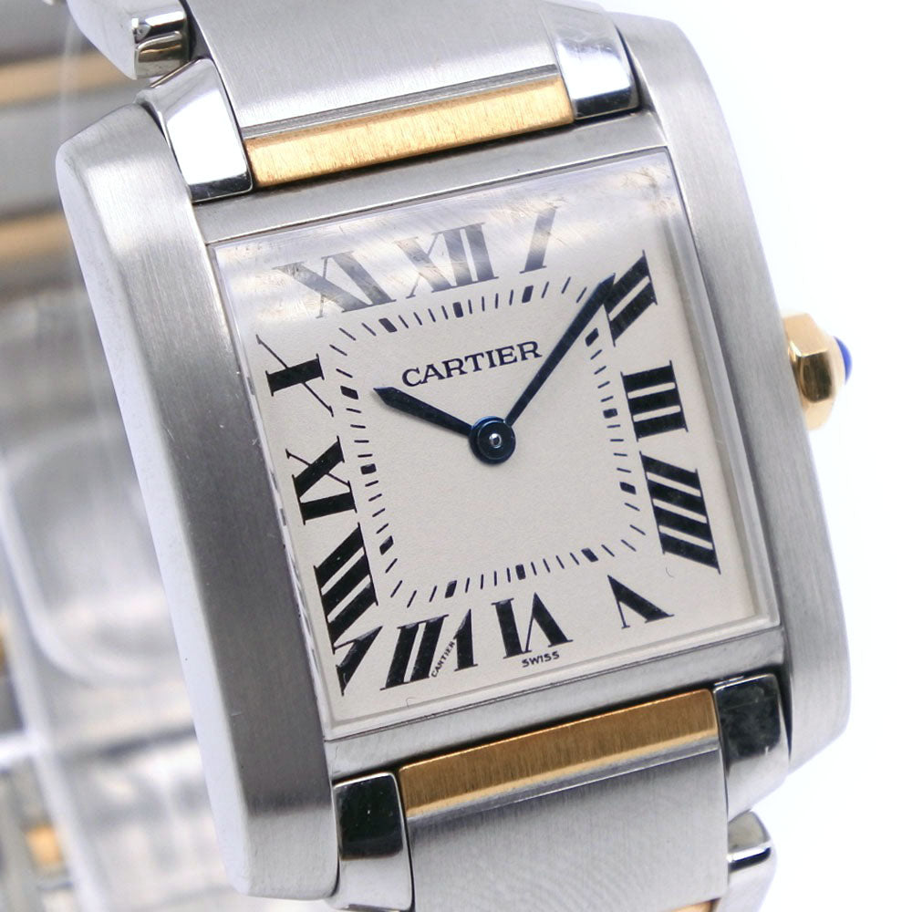 CARTIER】カルティエ タンクフランセーズMM W51012Q4 ステンレス