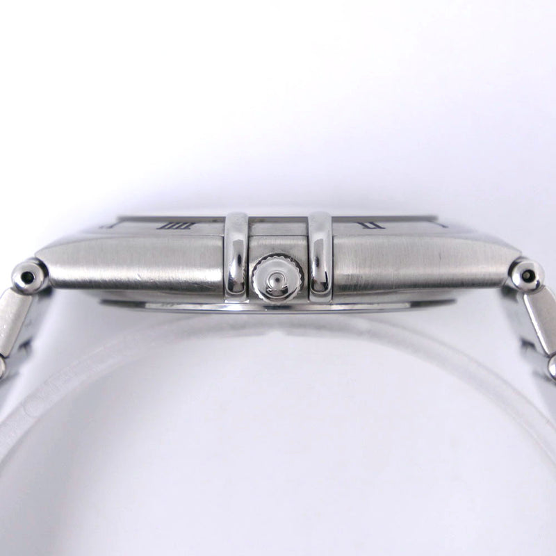 [Omega] Omega Constellation 1512.30 Pantalla analógica de cuarzo de acero inoxidable Reloj de marcación blanca para hombres