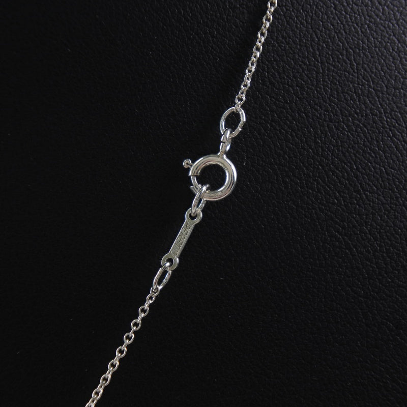 [Tiffany & Co.] Tiffany Open Cross El Saperetti Silver 925 Silver Ladies Necklace A+Rank