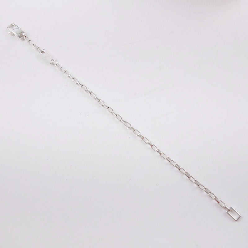 [GUCCI] Gucci Chain Silver 925 Silver Unisex Bracelet A+Rank