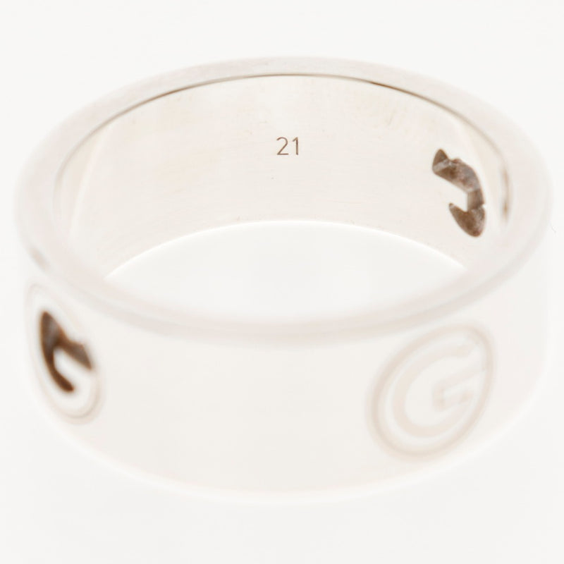 【GUCCI】グッチ
 Gロゴ リング・指輪
 シルバー925 20号 シルバー メンズ リング・指輪
A+ランク