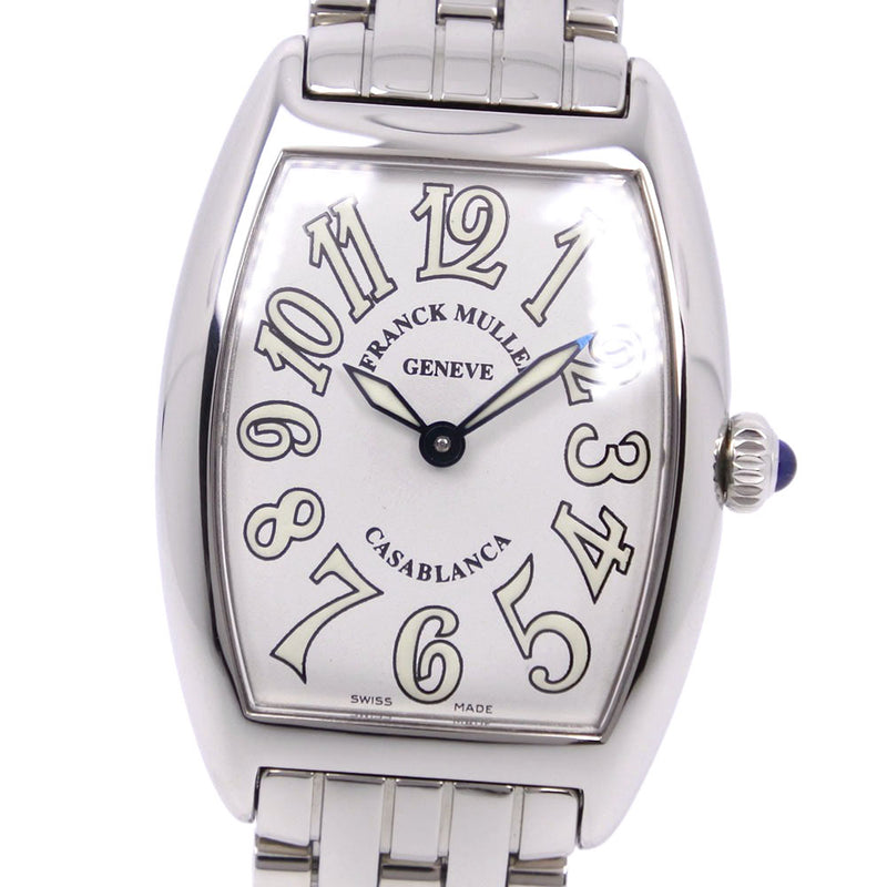 【FRANCK MULLER】フランクミュラー
 カサブランカ 1752QZ 腕時計
 ステンレススチール クオーツ アナログ表示 レディース 白文字盤 腕時計
Aランク