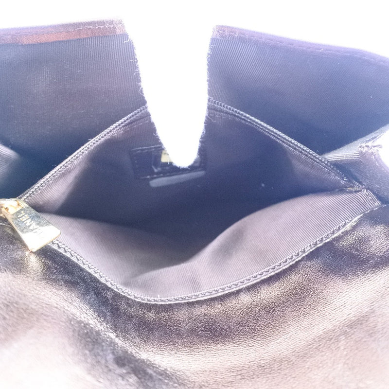 [CHANEL] Chanel Shoulder Bag Calf Bronze Women's Shoulder Bag