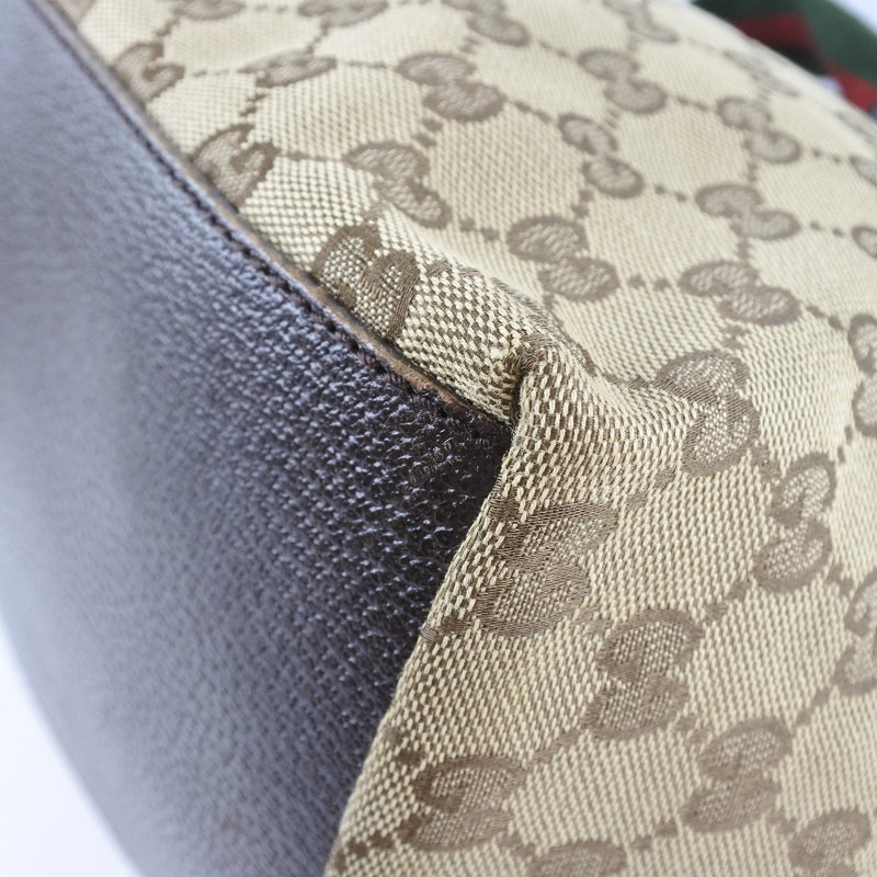 [Gucci] Gucci手提袋回来131230手提袋GG帆布茶女士手提袋