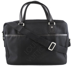 [LOUIS VUITTON] Louis Vuitton Yak 2WAY Shoulder M93082 Business Bag Damiejean Canvas Noir Black FL2057 Engraved Men's Business Bag A-Rank