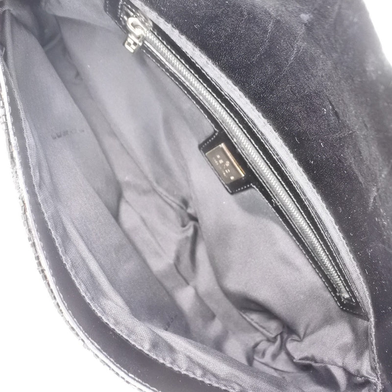[Fendi] Fendi Mam Bucket手提包X珠子黑色女士手提包