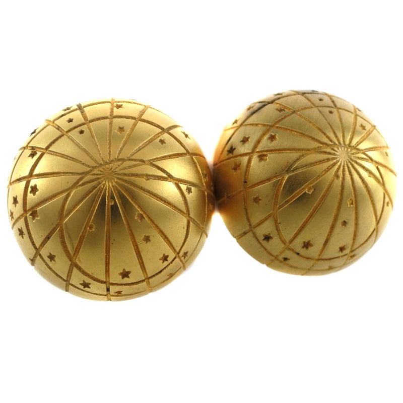 [Hermes] Hermes Earrings Gold Plating Gold Ladies Earrings A Rank