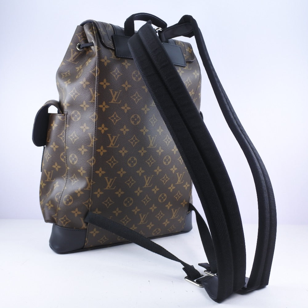 Louis Vuitton] Louis Vuitton Christopher PM M43735 Luc Daypack Monogram Makaser Tea Men's Rucksack Daypack A+rank – NISHIKINO VINTAGE KYOTO