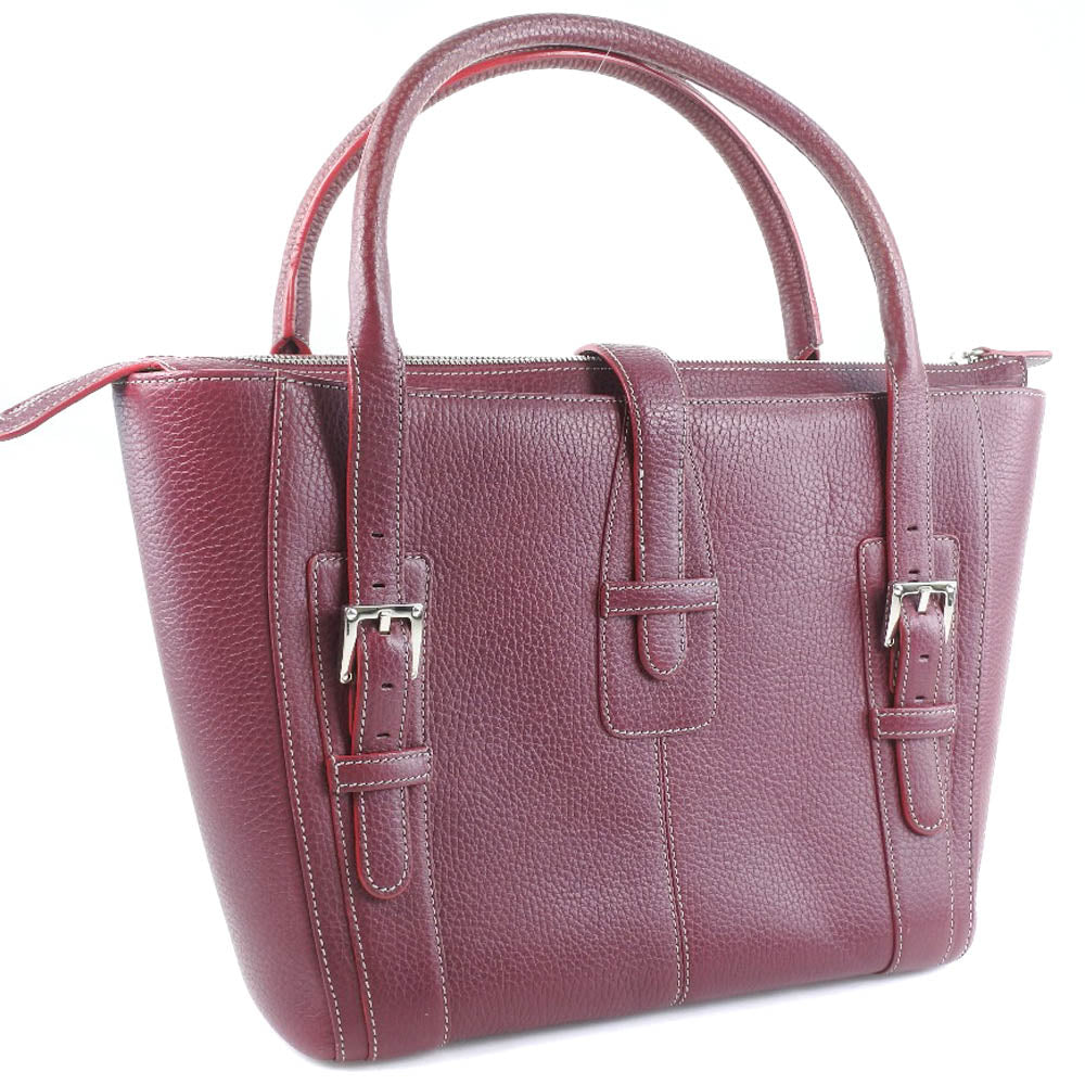 LOEWE】ロエベ ベルト ハンドバッグ カーフ 赤 ファスナー belt