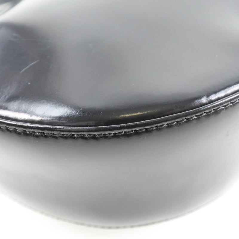 [Salvatore Ferragamo] Salvatore Ferragamo Ganchini Shoulder Bag Patent Leather Black Ladies Shoulder Bag