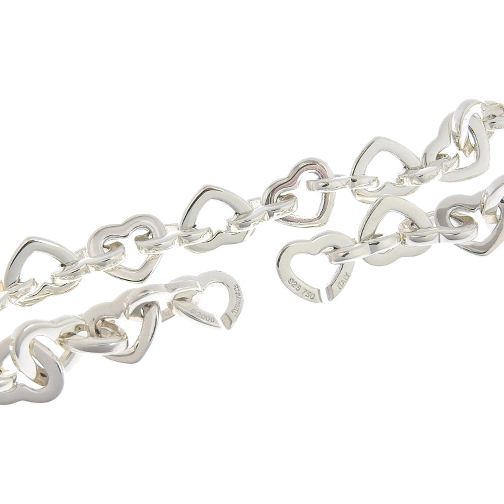 TIFFANY&Co.】ティファニー ハートリンク チョーカー シルバー925×K18