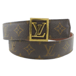 [LOUIS VUITTON] Louis Vuitton Vintage Belt Monogram Canvas Tea Ladies Belt