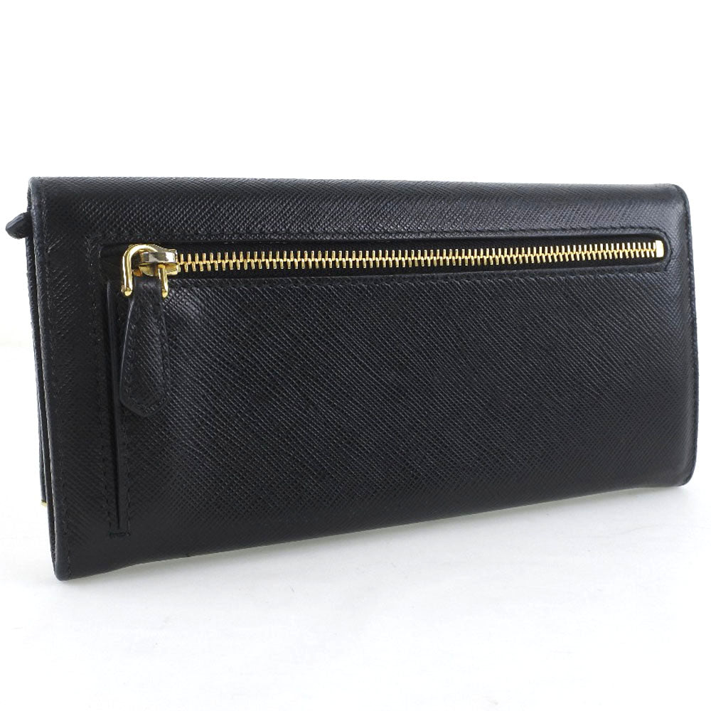PRADA】プラダ 1M1132 長財布 サフィアーノ NERO 黒 レディース 長財布