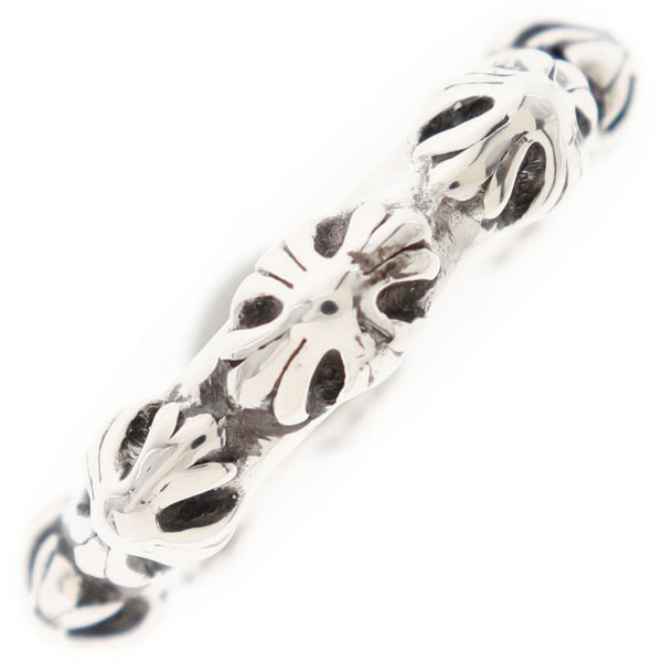 [Corazones cromados] Chrome Hearts Scroll Bandling 1997 Ring / Ring Silver 925 11.5 Unisex Ring / Ring A+Rank