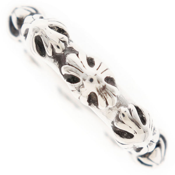 [Chrome Hearts] Chrome Hearts Scroll Bandling 1997 Anneau / anneau argent 925 11,5 Anneau unisexe / anneau A + RANG