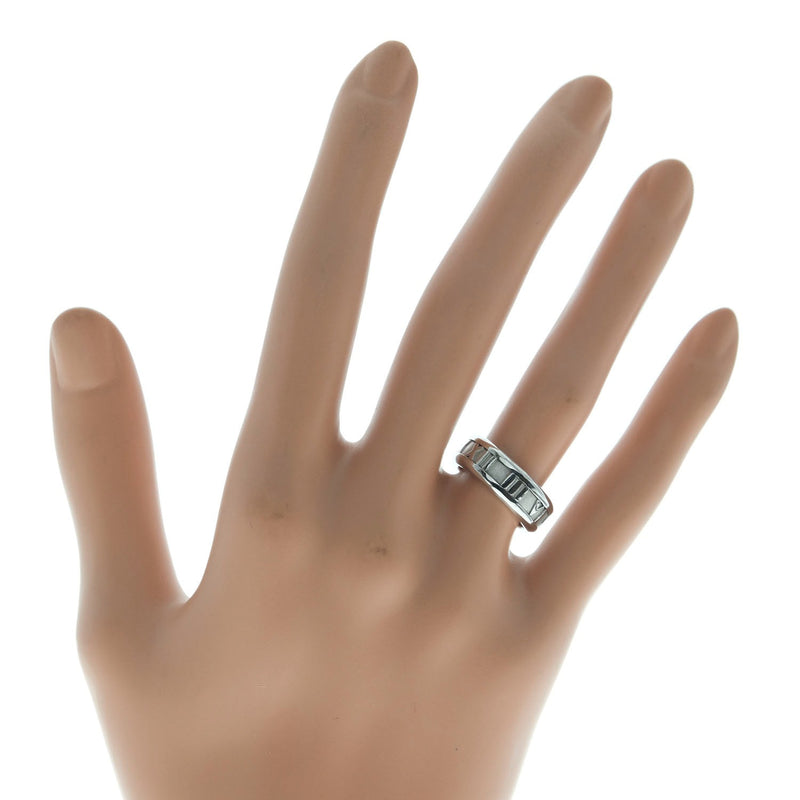 [Tiffany＆Co。] Tiffany Atlas K18白金8.5男女戒指 /戒指A+等级