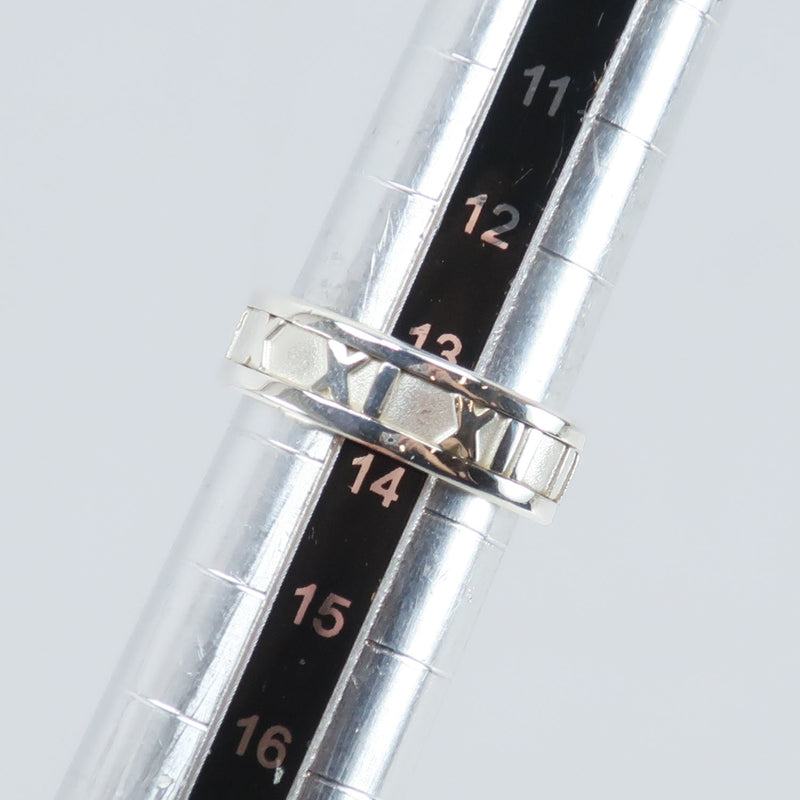 [TIFFANY & CO.] Tiffany Atlas Ring / Ring Silver 925 13.5 Unisex Ring / Ring A-Rank