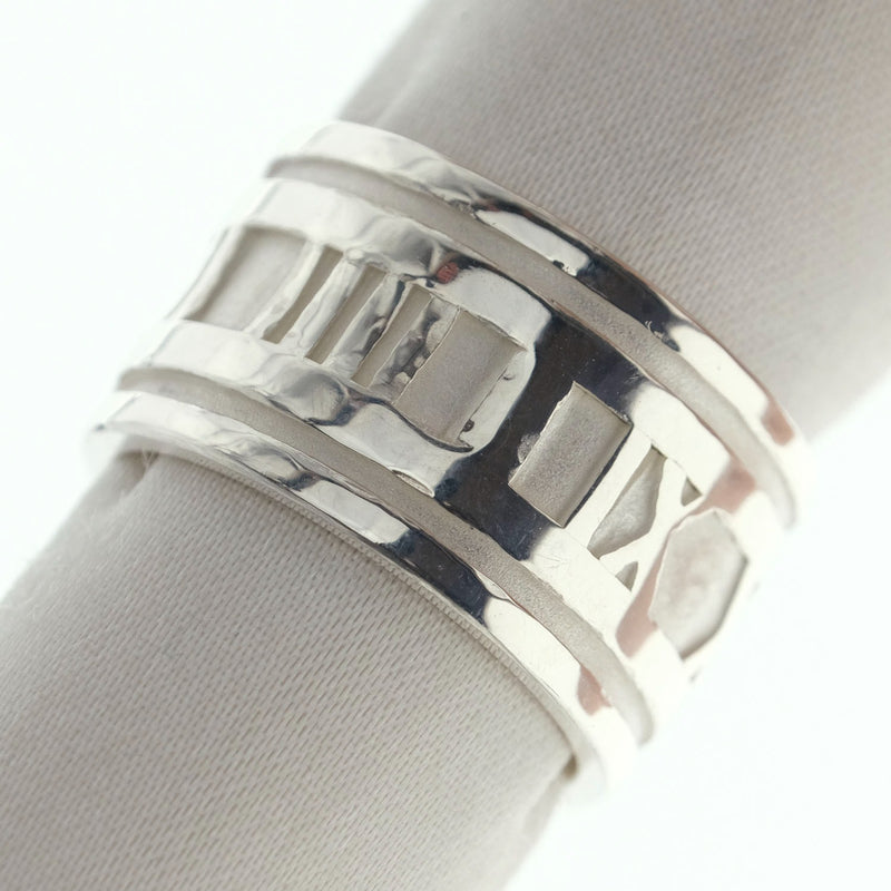 [Tiffany & Co.] Tiffany Atlas Wide Ring Ring / Ring Silver 925 10.5 Unisex Ring / Ring A-Rank