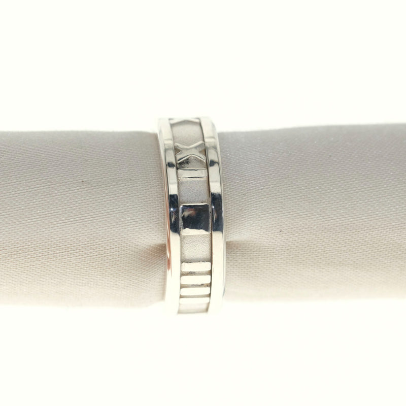 [TIFFANY & CO.] Tiffany Atlas Ring / Ring Silver 925 13.5 Unisex Ring / Ring A-Rank
