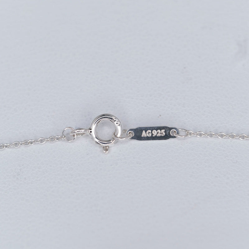 [TIFFANY & CO.] Tiffany Interlocking Circle 1837 Necklace Silver 925 × Lved Metal Ladies Necklace A Rank