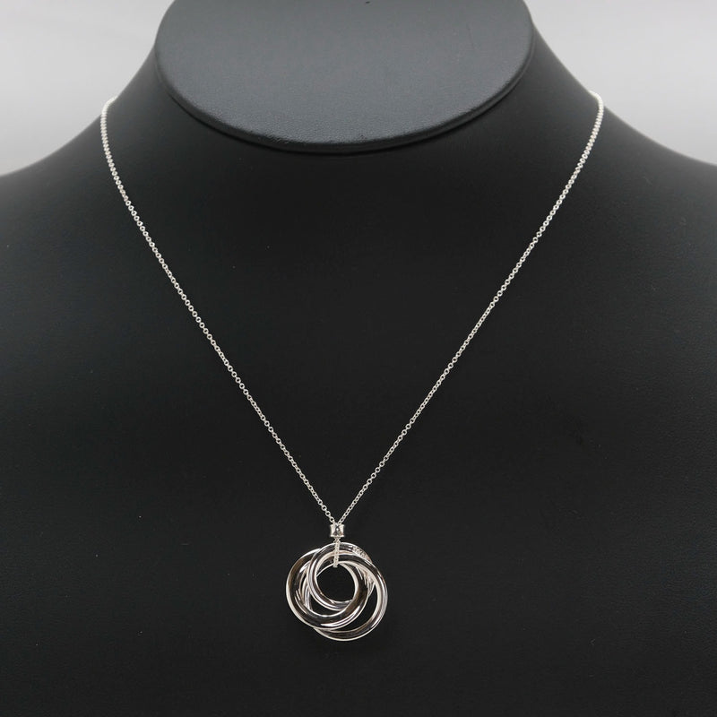 Tiffany & Co. Two-Tone 1837® Interlocking Circles Pendant Necklace -  Sterling Silver Pendant Necklace, Necklaces - TIF273570 | The RealReal