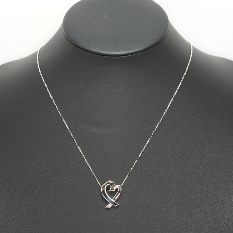 [Tiffany＆Co。] Tiffany摩擦心脏帕洛玛 /毕加萨项链银925女士项链
