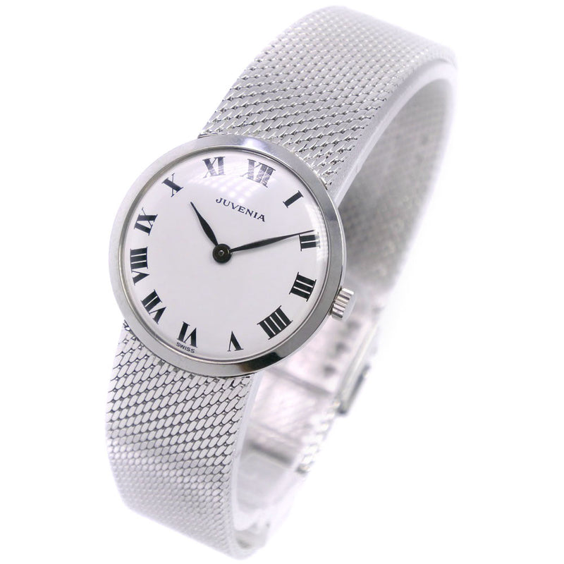 【JUVENIA】ジュベニア
 腕時計
 cal.825 ステンレススチール シルバー 手巻き アナログ表示 白文字盤 ユニセックス