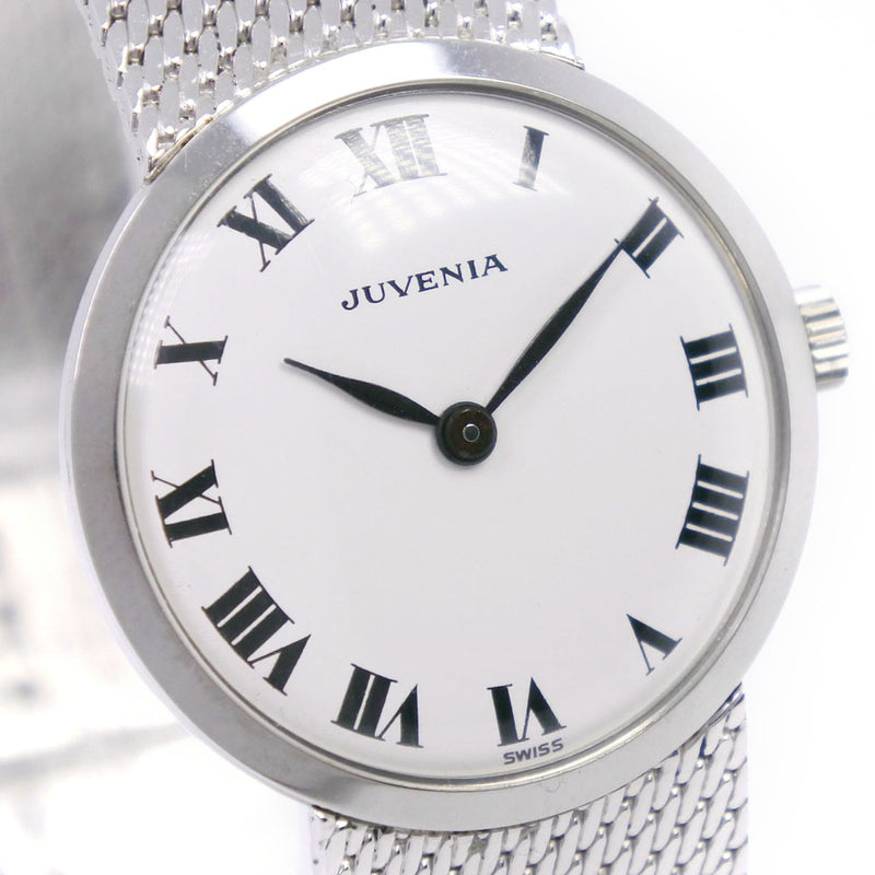 【JUVENIA】ジュベニア
 腕時計
 cal.825 ステンレススチール シルバー 手巻き アナログ表示 白文字盤 ユニセックス