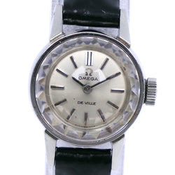 友梨の全ブランド品一覧OMEGA オメガ 手巻き カットガラス シルバー文字盤 レディース腕時計
