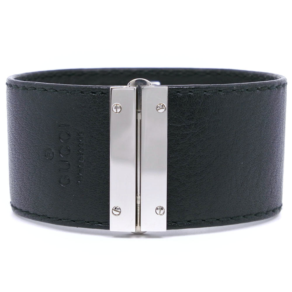 GUCCI】グッチ 7800L ステンレススチール×レザー クオーツ アナログ