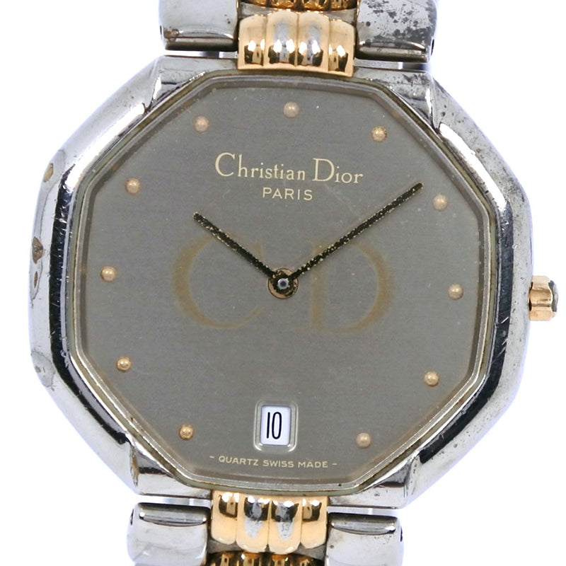 Dior ディオール　オクタゴン　腕時計　ブランド　レディース　ゴールド　シルバ88ブランド