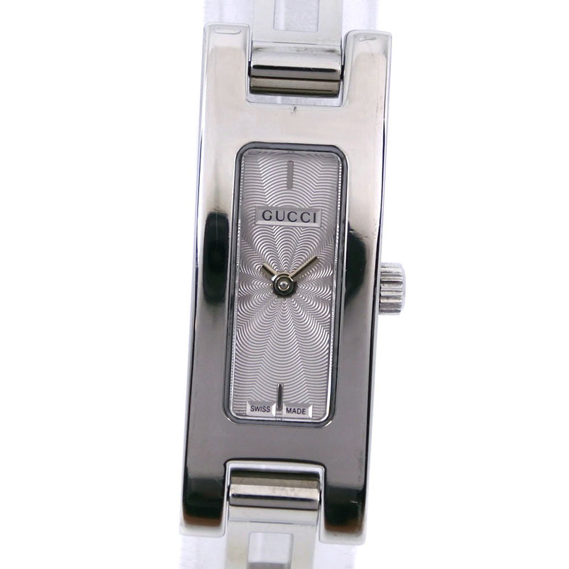 [Gucci] Gucci 3900L Cirador de acero inoxidable Pantalla analógica Damas Silva-Dial Watch A-Rank