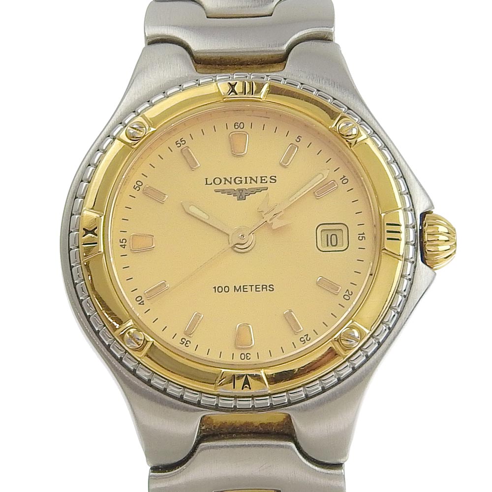 【7/19新品電池交換済み】ロンジン　L3 112.3 クオーツ　レディース時計 LONGINES】ロンジン L3.112.3 ステンレススチール クオーツ アナログ