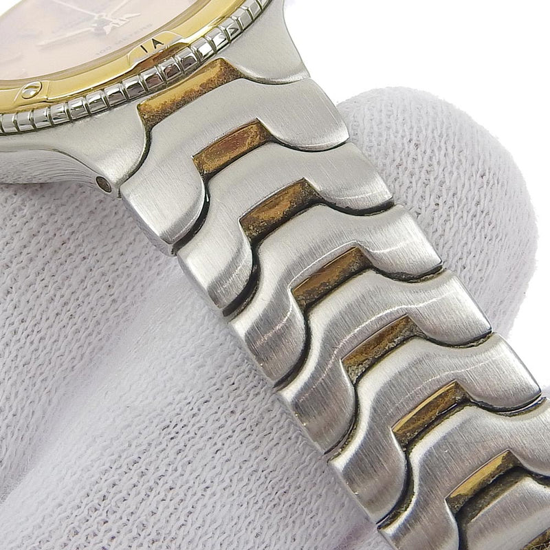 [Longines] Longines L3.112.3 Stainless steel Quartz Analog display Ladies Gold Dial Watch